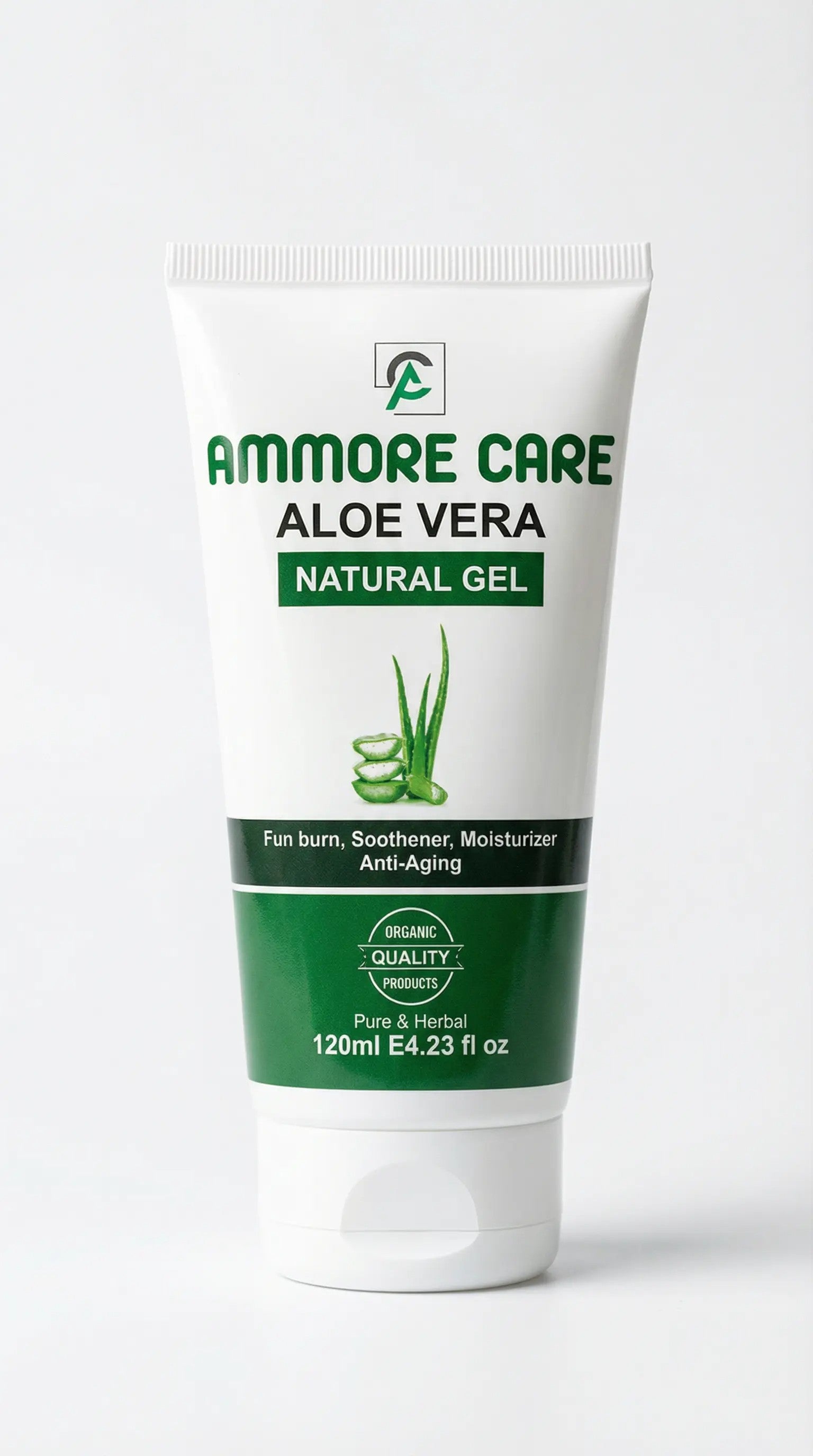 AMMORE CARE NATURAL GEL 120ML ALOE VERA
