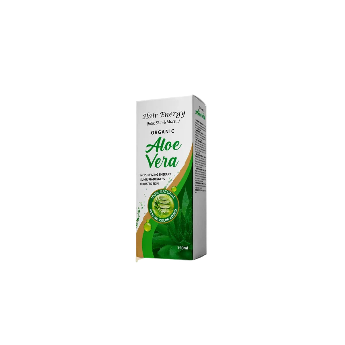 HAIR ENERGY ORGANIC ALOE VERA GEL 150ML