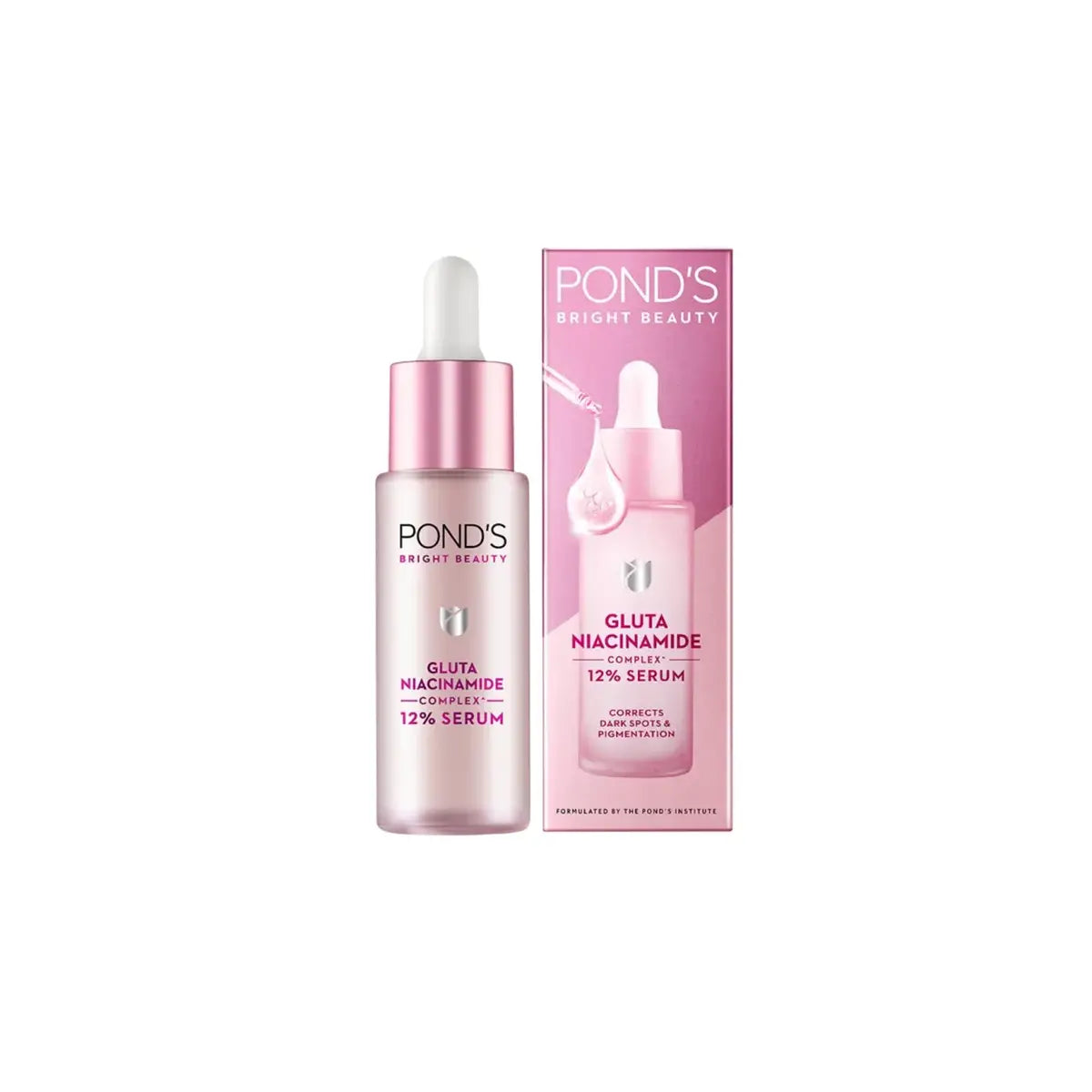 ponds glutathione serum Buy Pond's Anti-Pigmentation with 12% Gluta-Niacinamide Complex for Flawless Radiance (14ml) Online at Best Price in India on Tira Website & App where it connects with the white dropper PONDS BRIGHT BEAUTY NIACINAMIDE SERUM