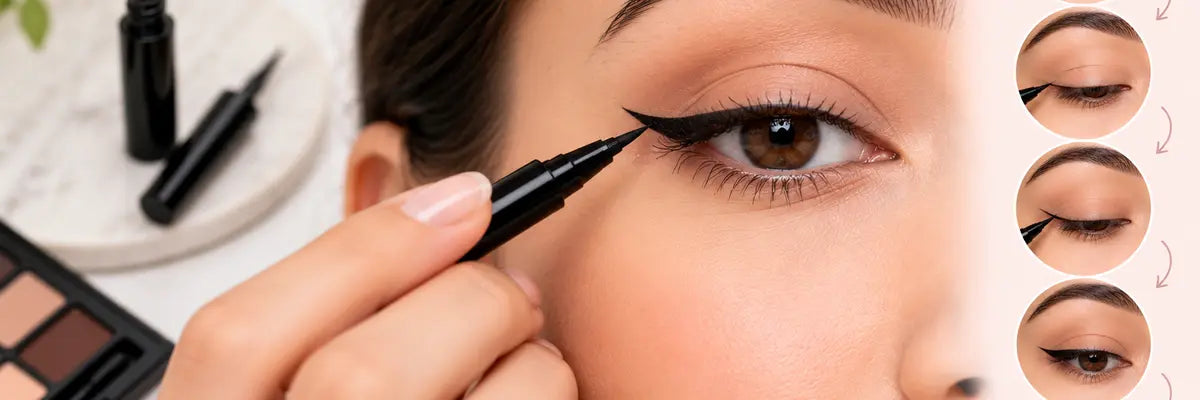 How To Apply Eyeliner Makeup With Expert Tips