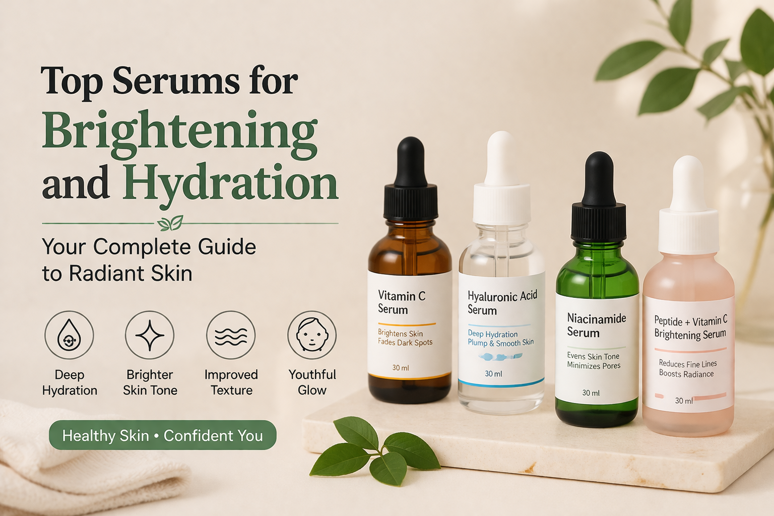 Top Serums for Brightening and Hydration: Your Complete Guide to Radiant Skin