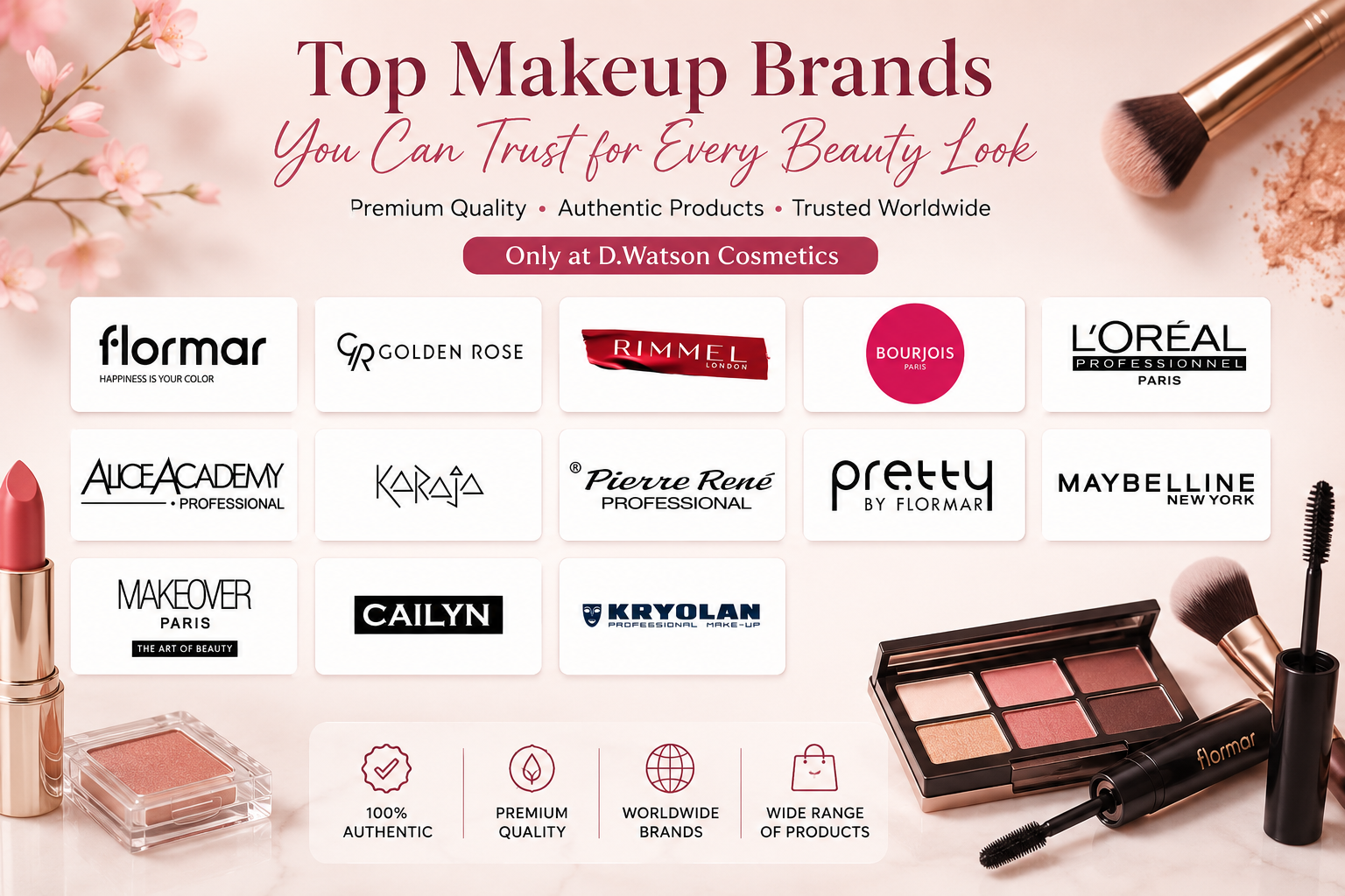 Top Makeup Brands in Pakistan