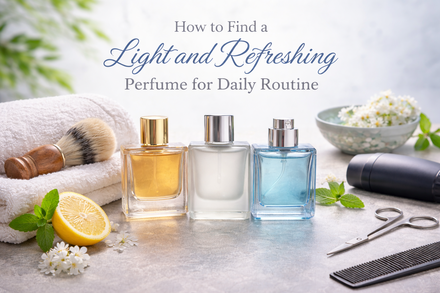 How to Find a Light and Refreshing Perfume for Daily Routine