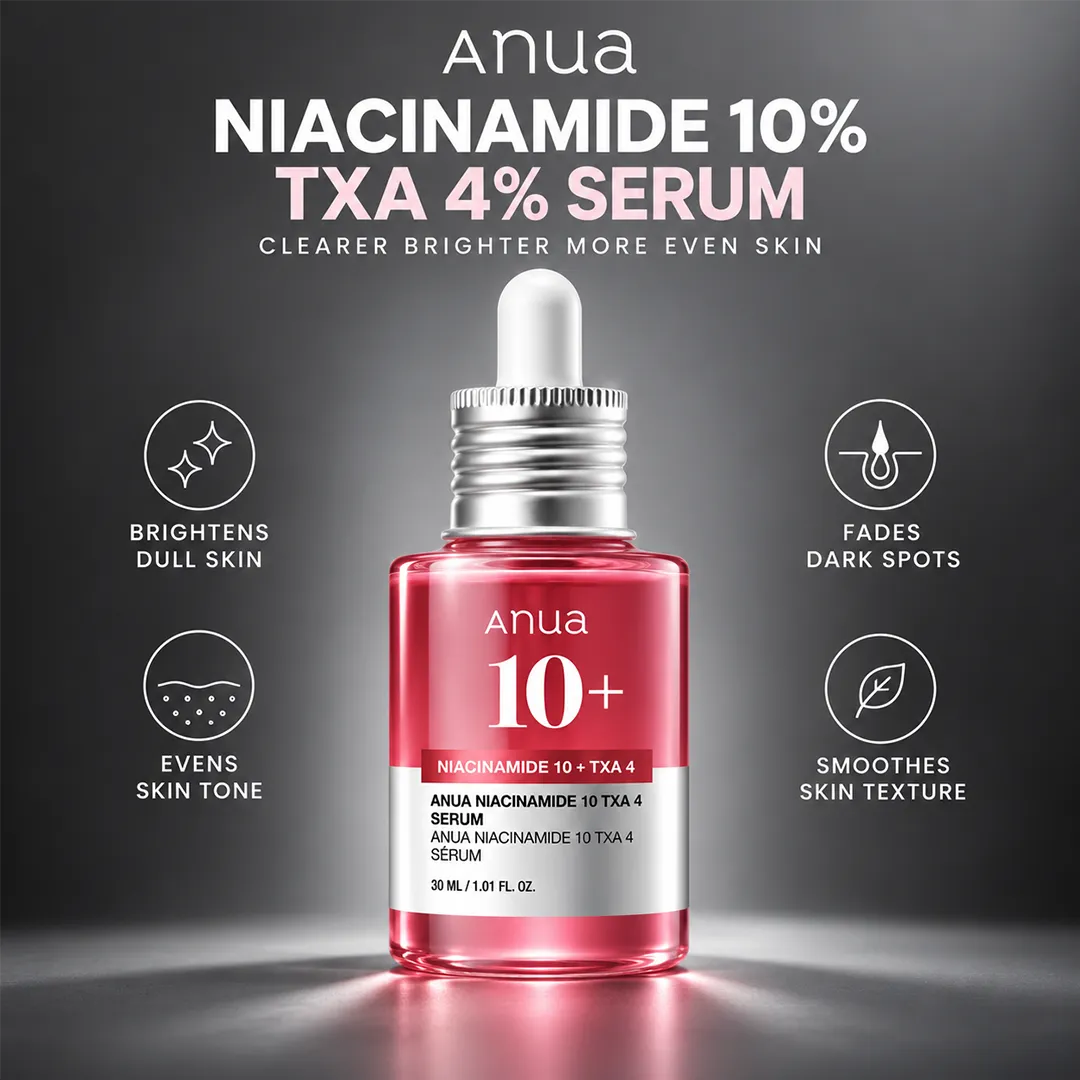 ANUA NIACINAMIDE 10% TAX 4% SERUM 30ML