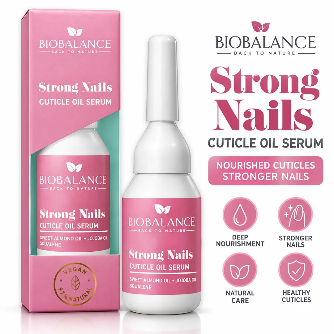 BIO BALANCE STRONG NAILS CUTICLE OIL SERUM 10ML