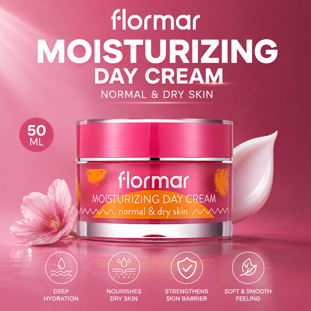FLORMAR MOISTURIZING DAY CREAM NORMAL & DRY SKIN 50ML