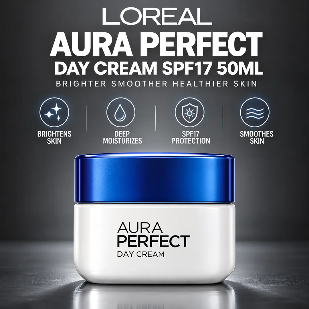 LOREAL AURA PERFECT DAY CREAM SPF17 50ML