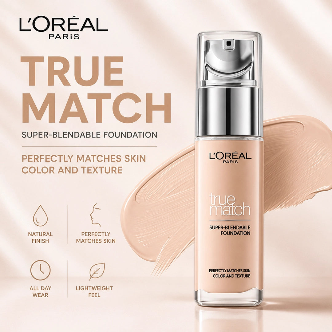 LOREAL TRUE MATCH FOUNDATION