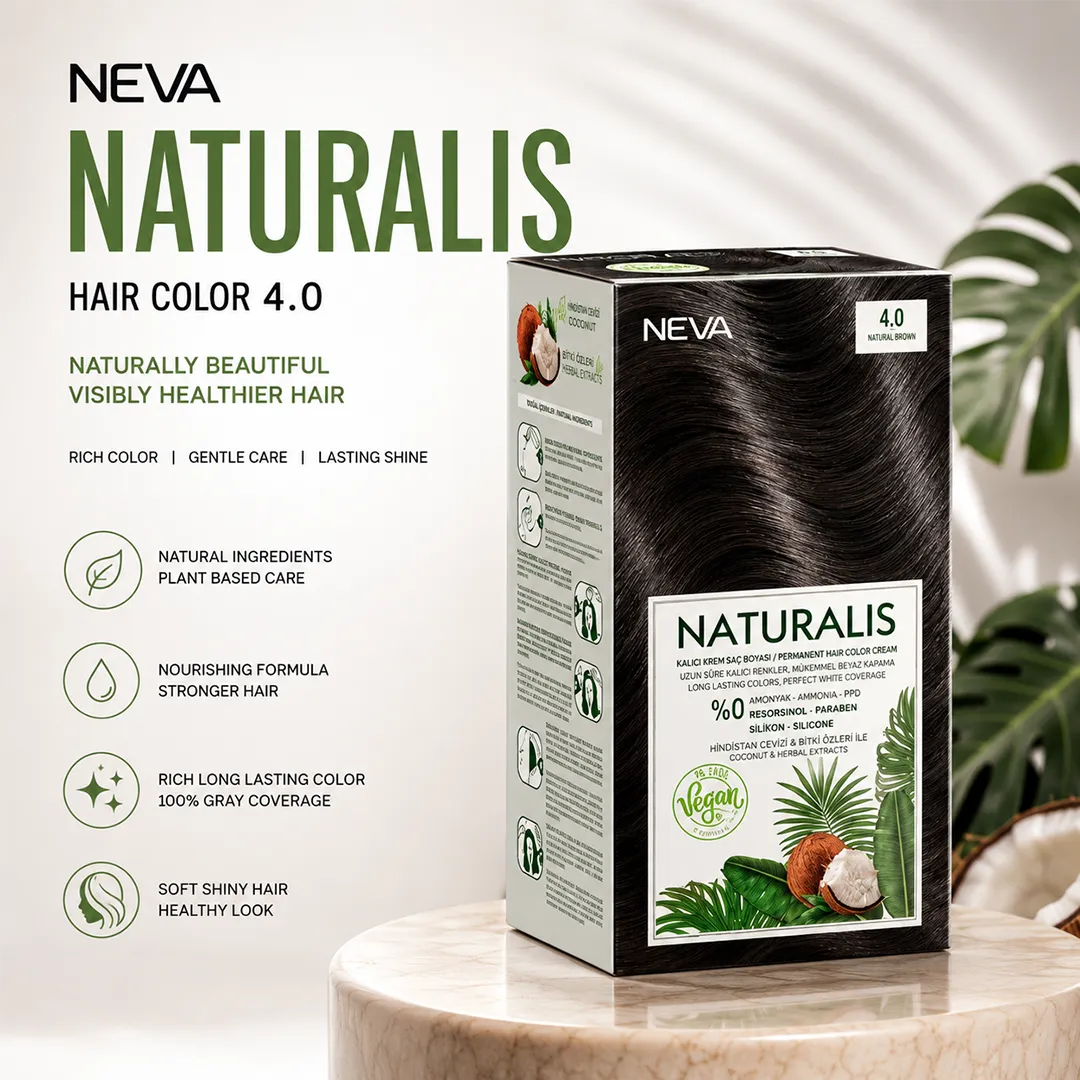 NEVA NATURALIS HAIR COLOR 4.0