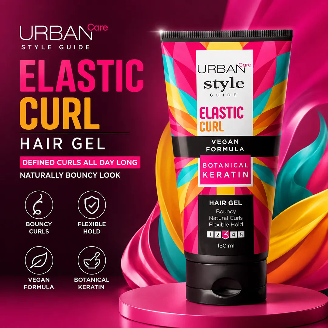 URBAN CARE STYLE ELASTIC CURL HAIR GEL 150ML