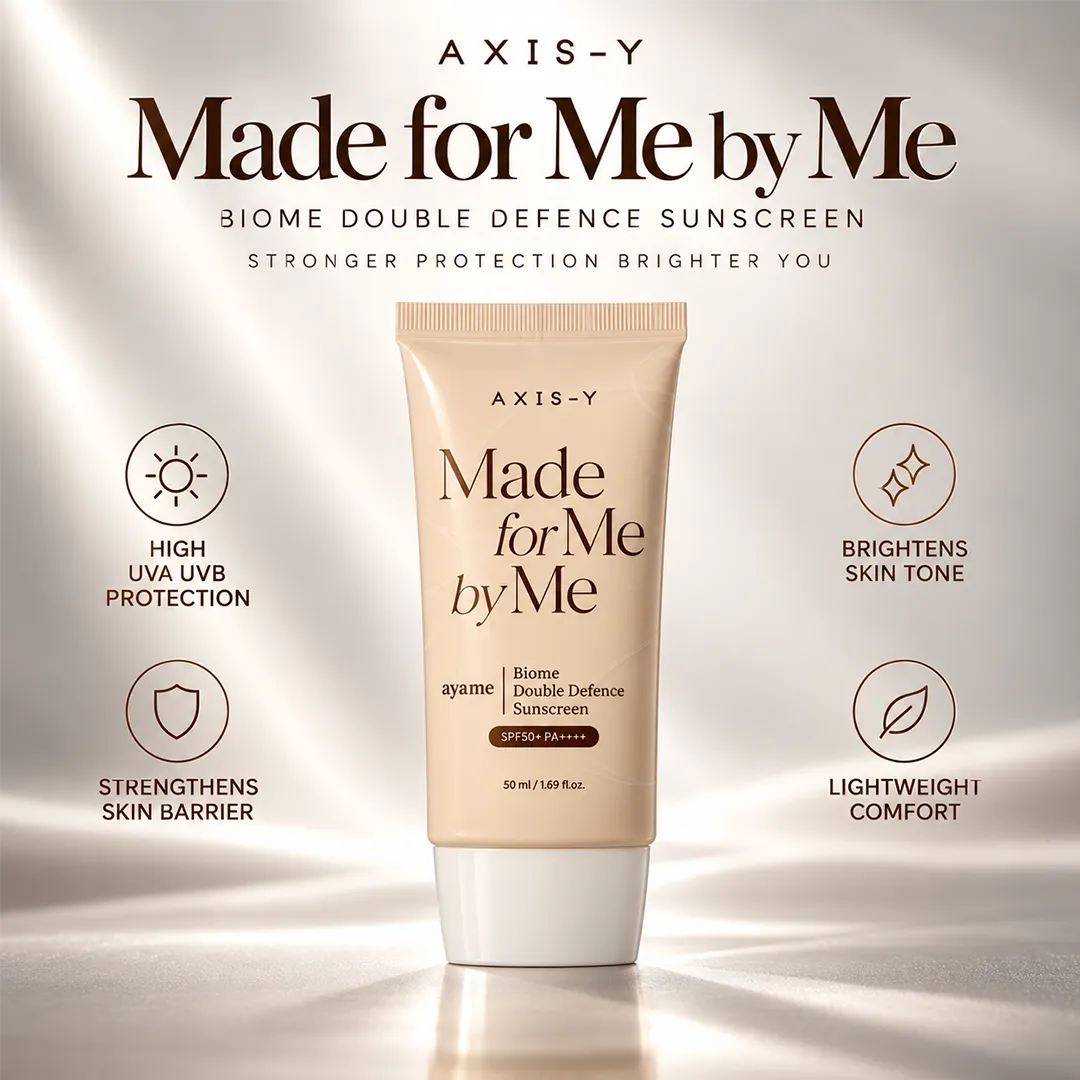 AXIS Y BIOME DOUBLE DEFENSE SUNSCREEN SPF50 50ML