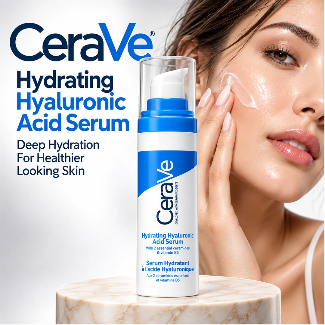CERAVE HYDRATING HYALURONIC ACID SERUM 30ML.