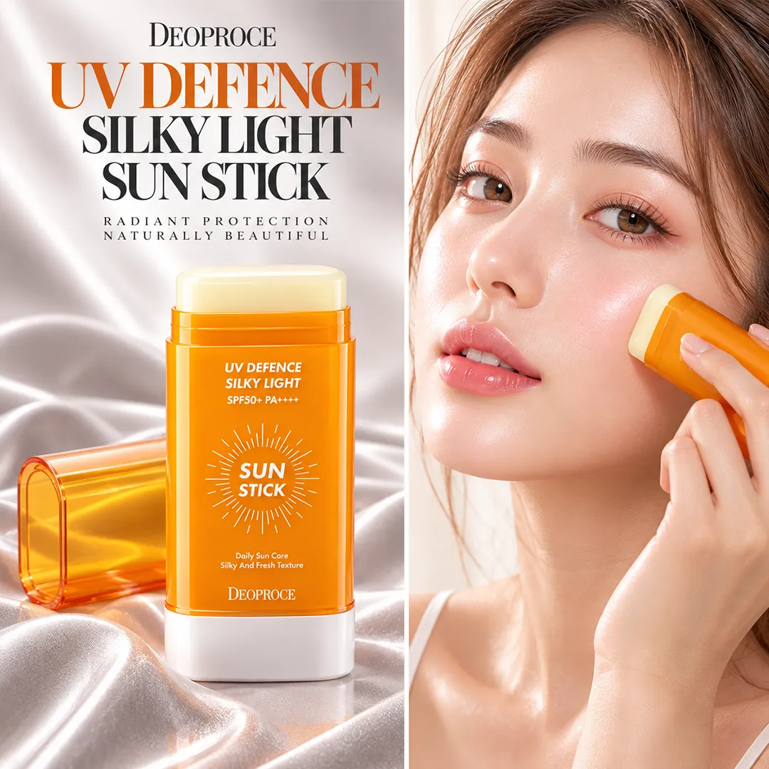 DEOPROCE UV DEFENCE SILKY LIGHT SUN STICK SPF50+ 19G