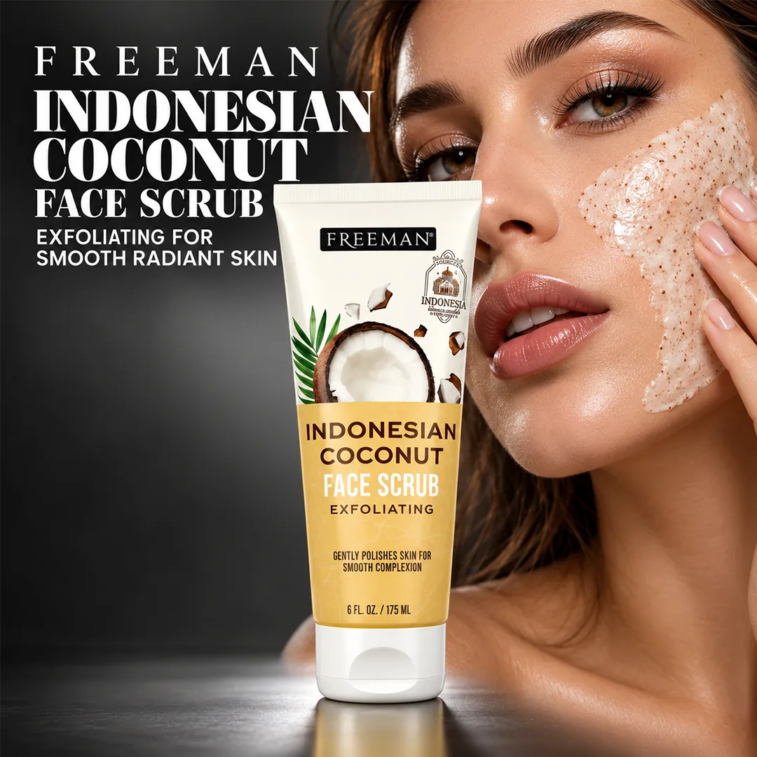 FREEMAN INDONESIAN COCONUT FACE SCRUB 175ML