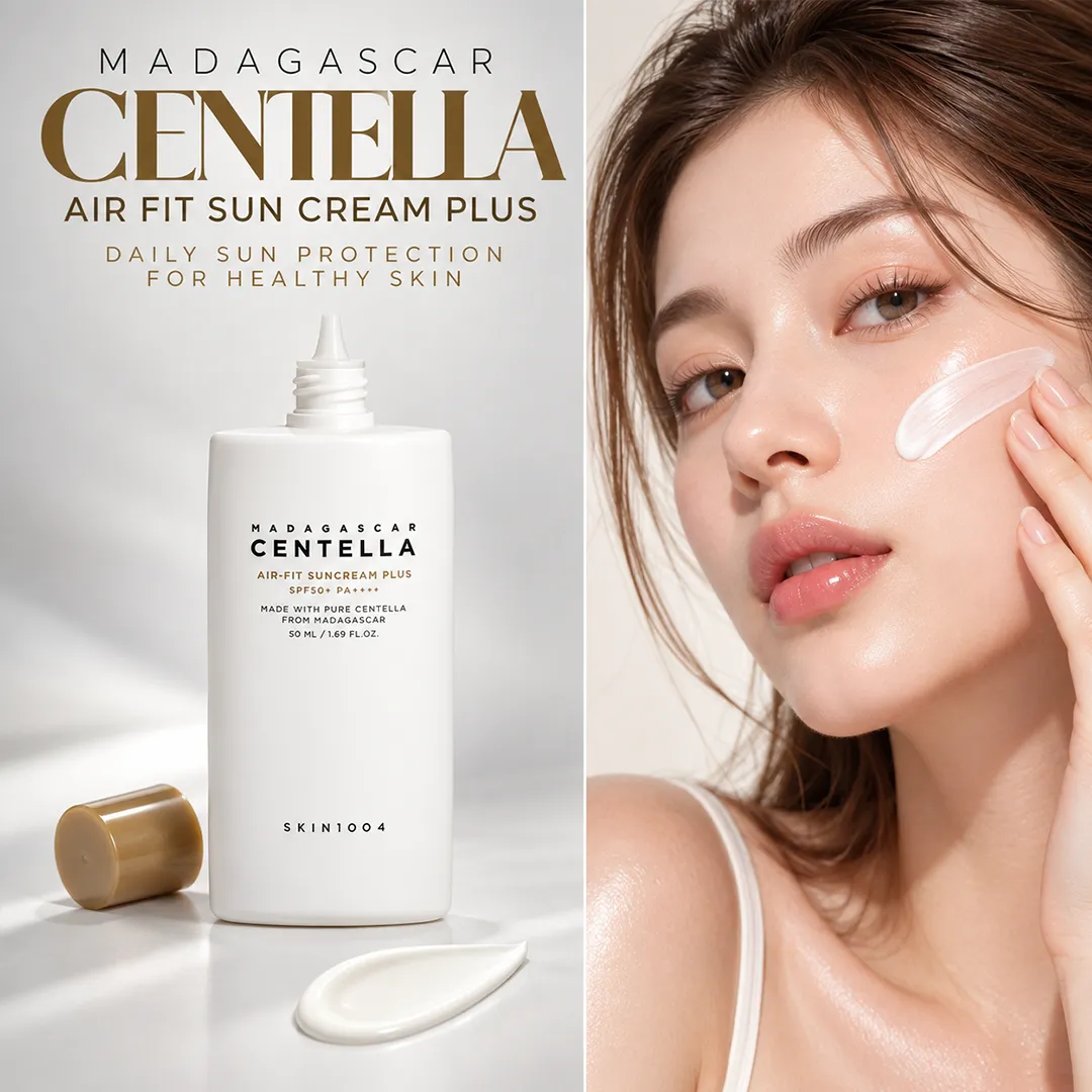 MADAGASCAR CENTELLA AIR FIT SUN CREAM PLUS SPF 50 PA++ 50ML