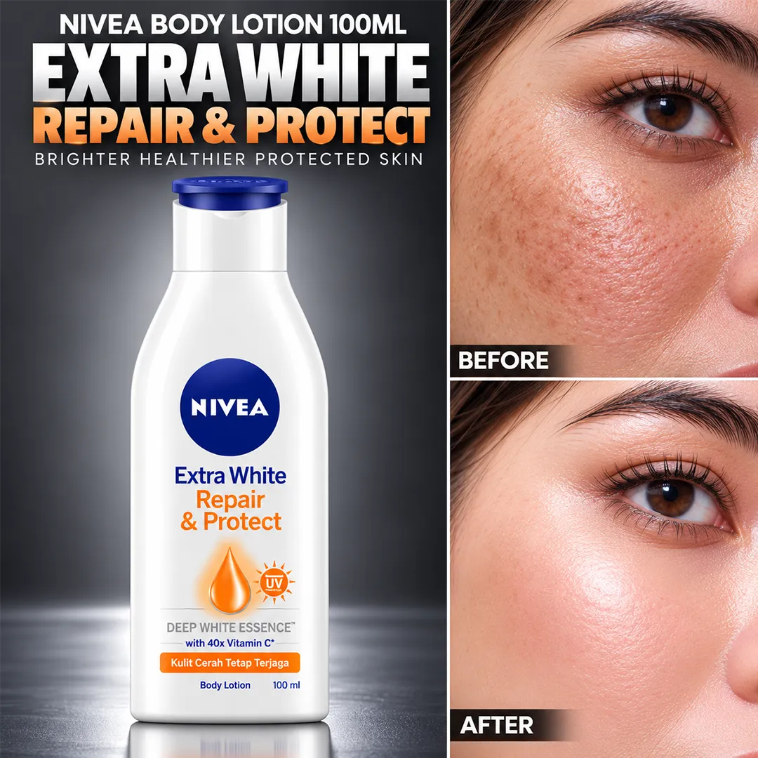 NIVEA BODY LOTION 100ML EXTRA WHITE REPAIR & PROTECT
