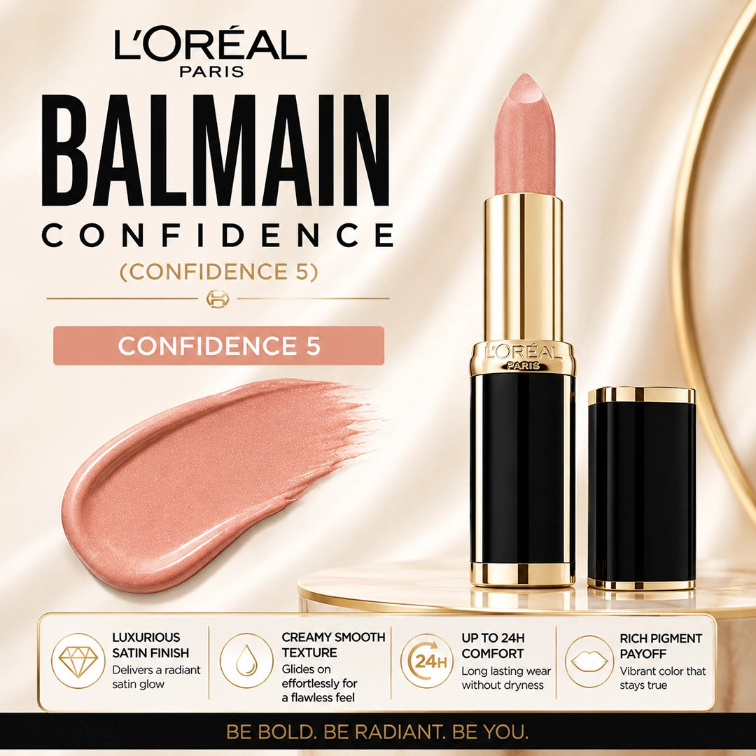 LOREAL LIPSTICK BALMAIN CONFIDENCE