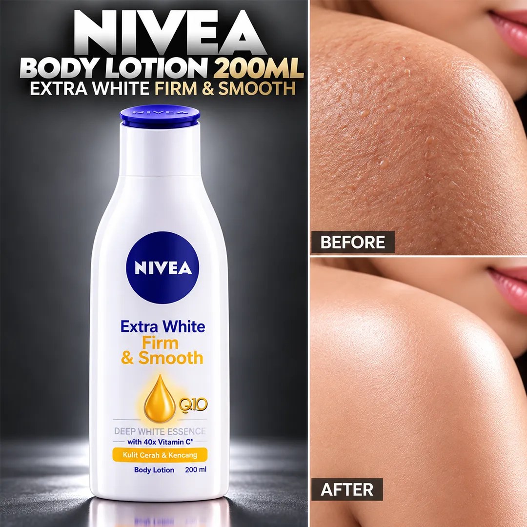 NIVEA BODY LOTION 200ML EXTRA WHITE FIRM & SMOOTH