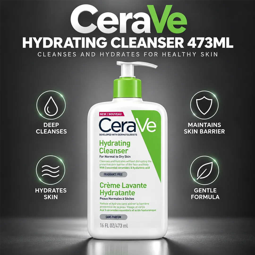 CERAVE UK HYDRATING CLEANSER 473ML