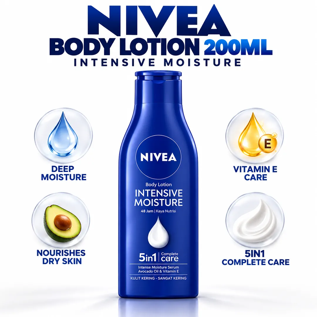 NIVEA BODY LOTION 200ML INTENSIVE