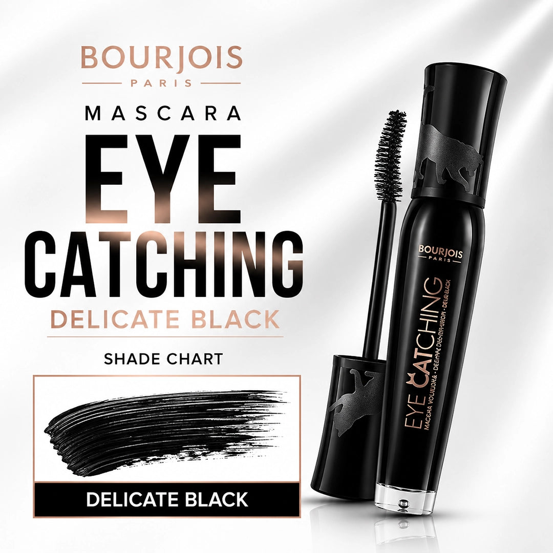 BOURJOIS MASCARA EYE CATCHING DELICATE BLACK