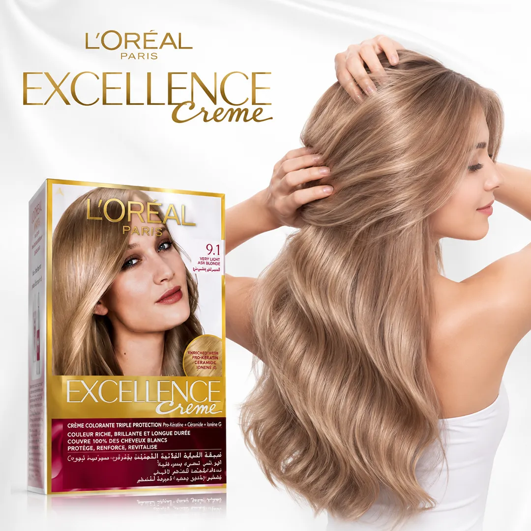 LOREAL EXCELLENCE COLOR 09.1