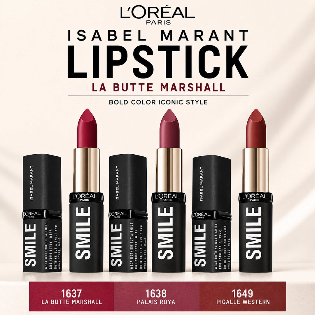 LOREAL ISABEL MARANT LIPSTICK LA BUTTE MARSHALL