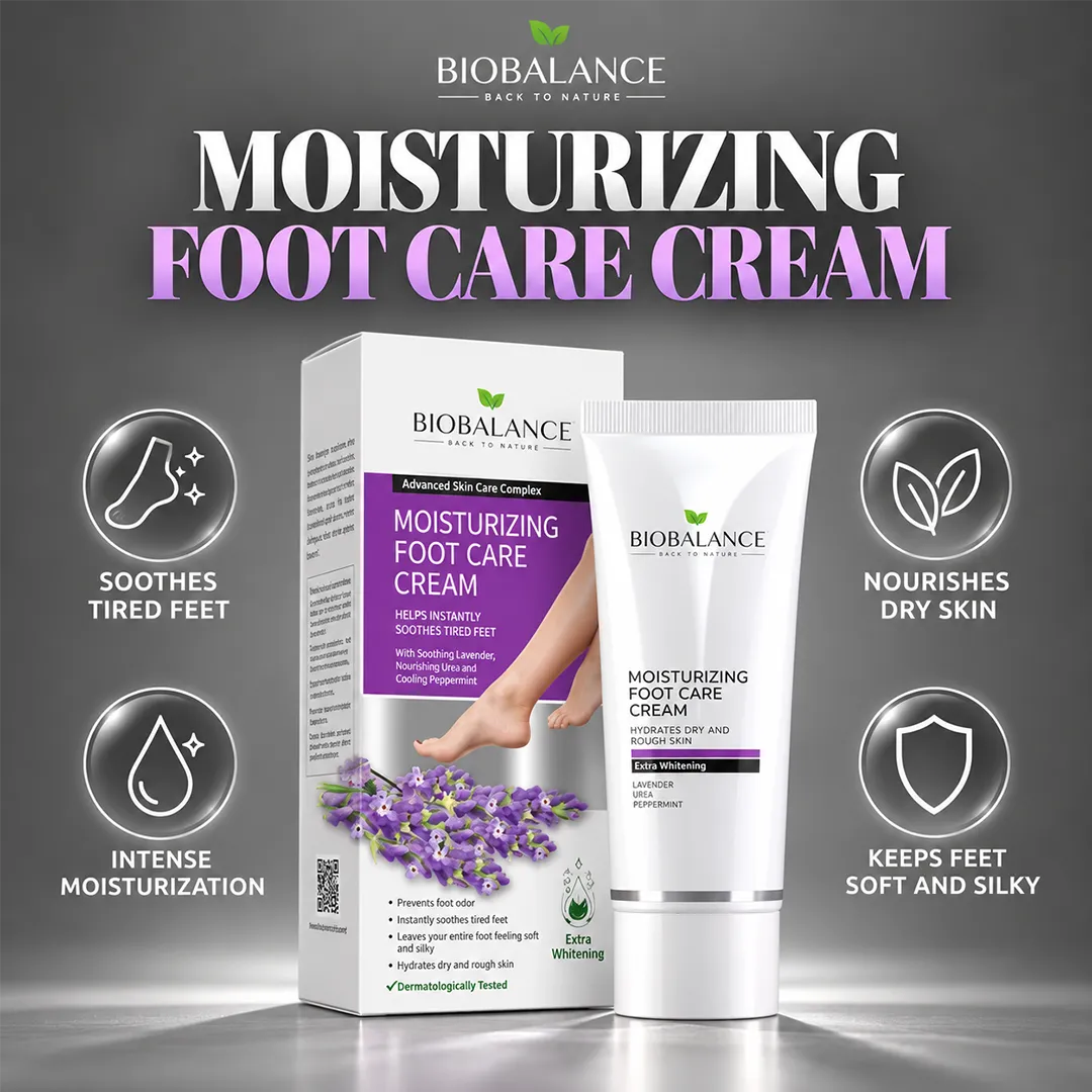 BIO BALANCE MOISTURIZING FOOT CARE CREAM  60ML