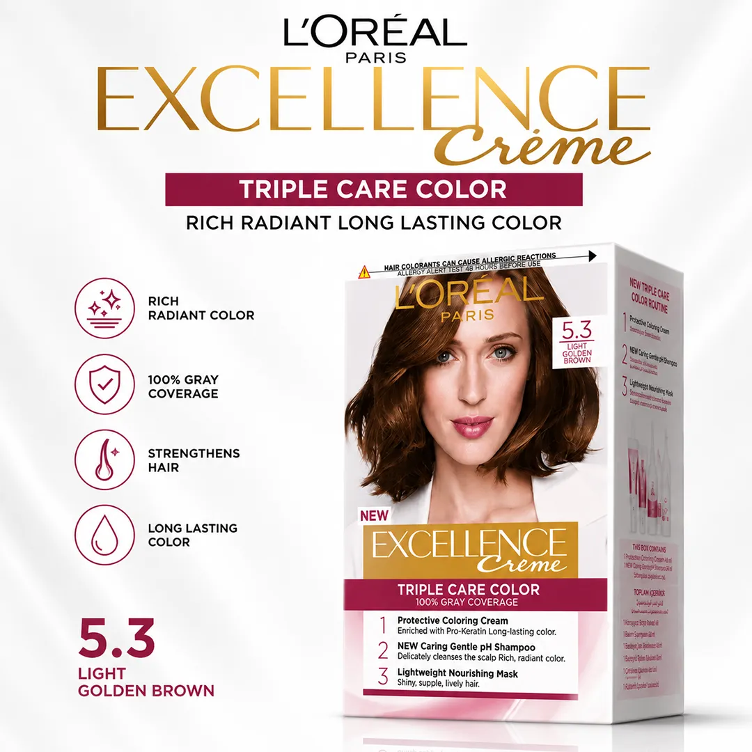 LOREAL EXCELLENCE COLOR 05.3