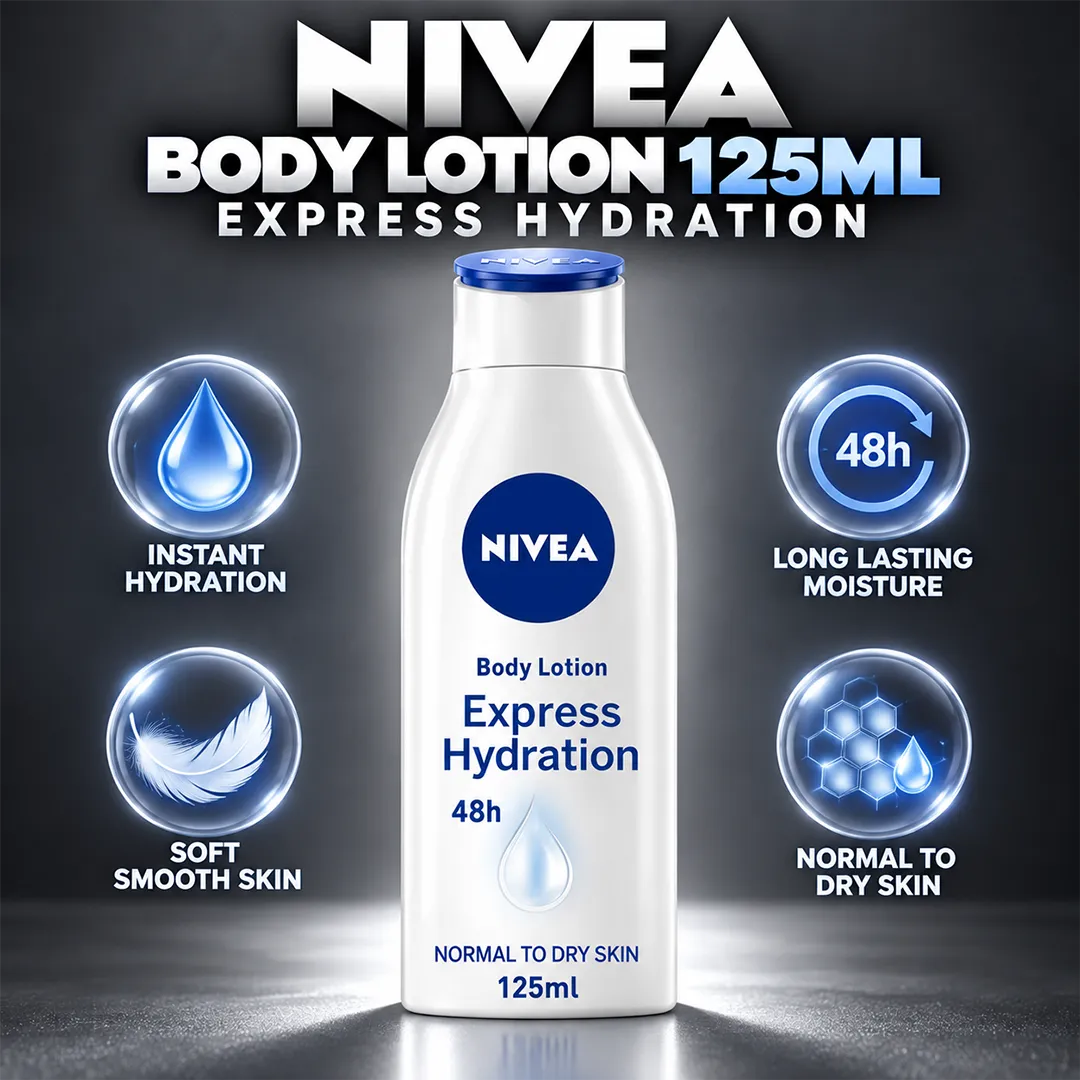 NIVEA BODY LOTION 125ML EXPRESS HYDRATION