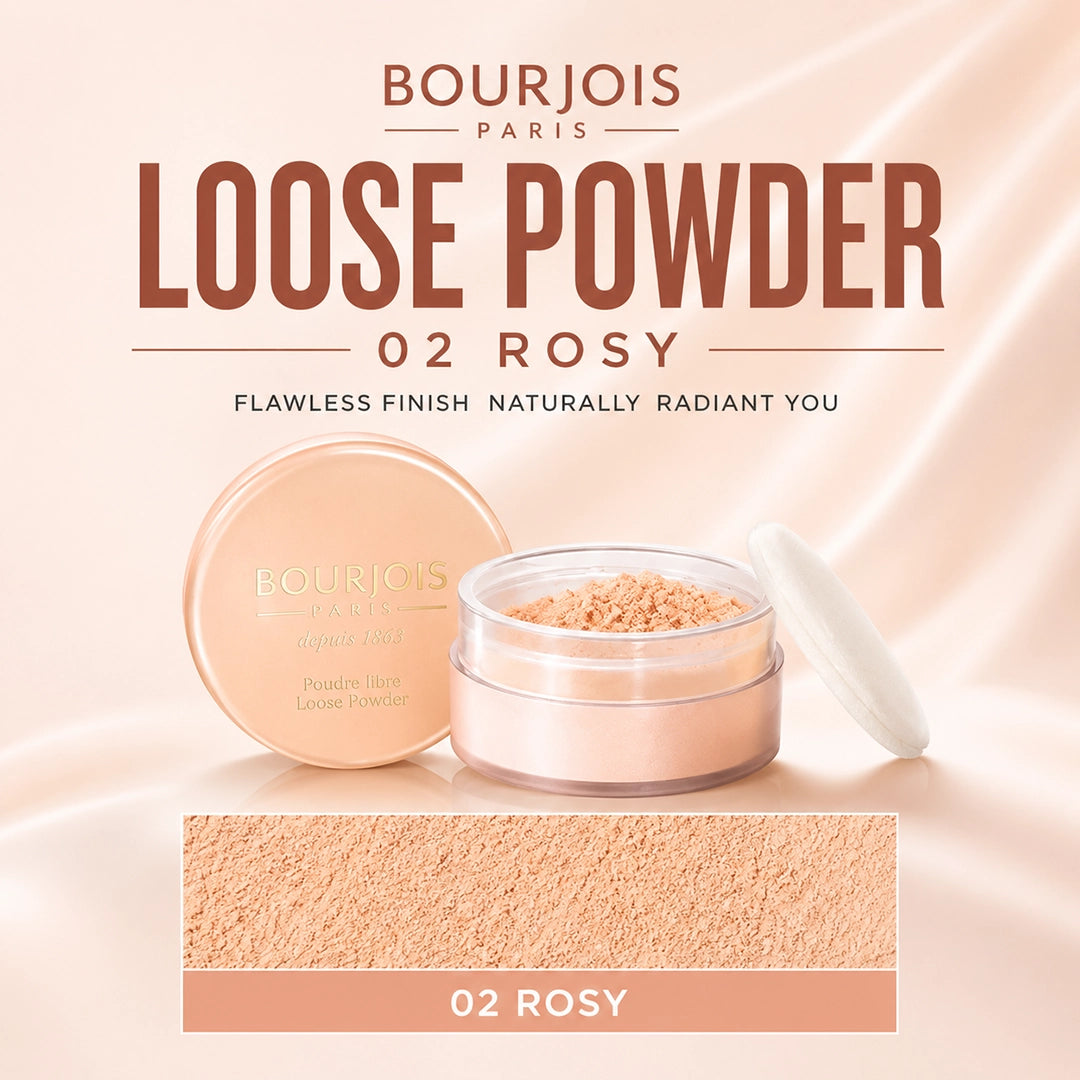 BOURJOIS LOOSE POWDER 02 ROSY