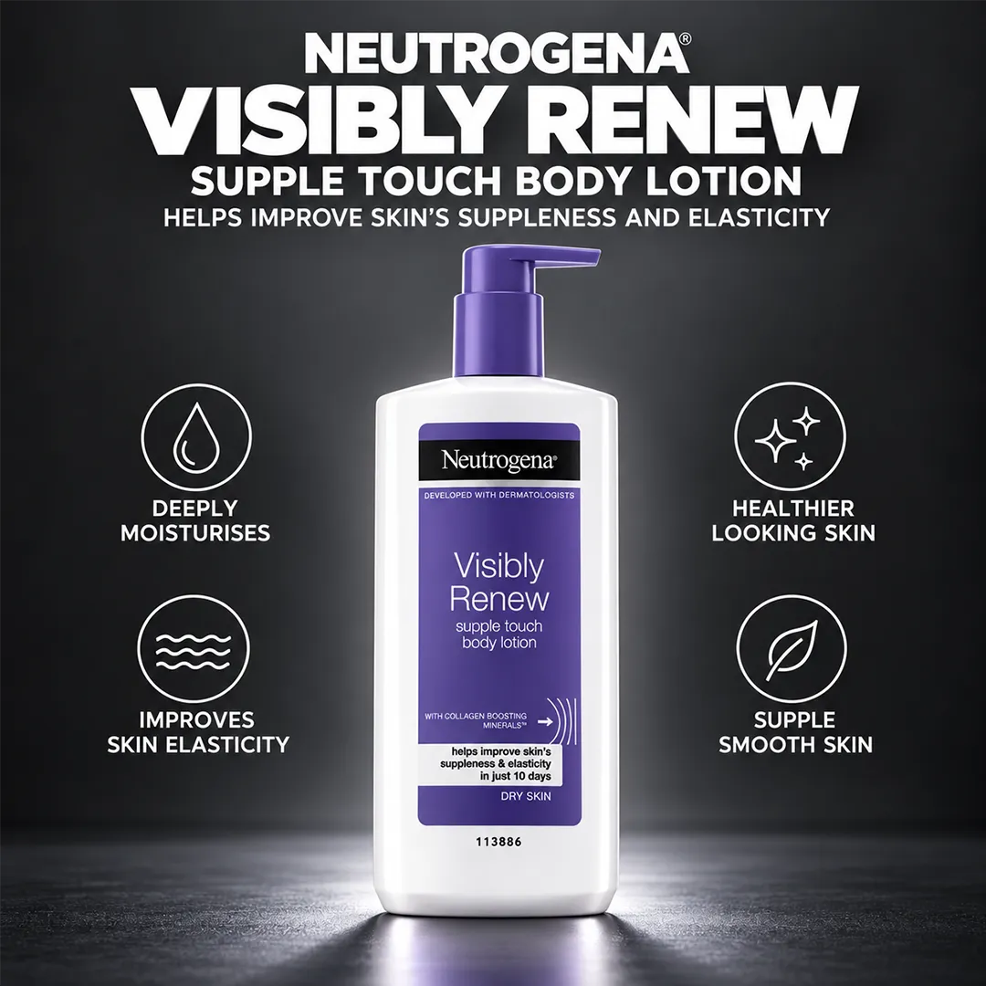 NEUTROGENA BODY LOTION 400ML VISIBLE RENEW DRY SKIN