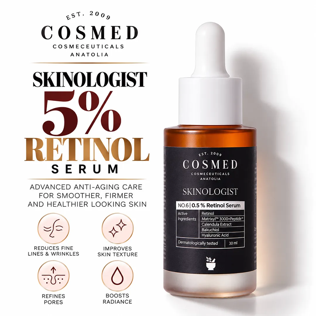 COSMED SKINOLOGIST 5% RETINOL SERUM 30ML