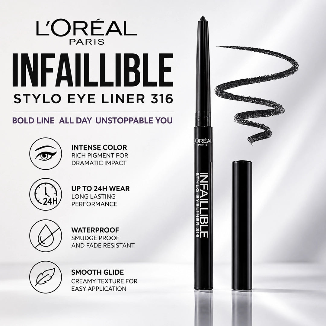 LOREAL INFAILLIBLE STYLO EYE LINER 316 (1634)