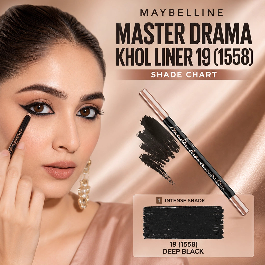 MAYBELLINE MASTER DRAMA KHOL LINER 19 (1558)