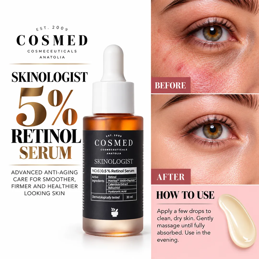 COSMED SKINOLOGIST 5% RETINOL SERUM 30ML