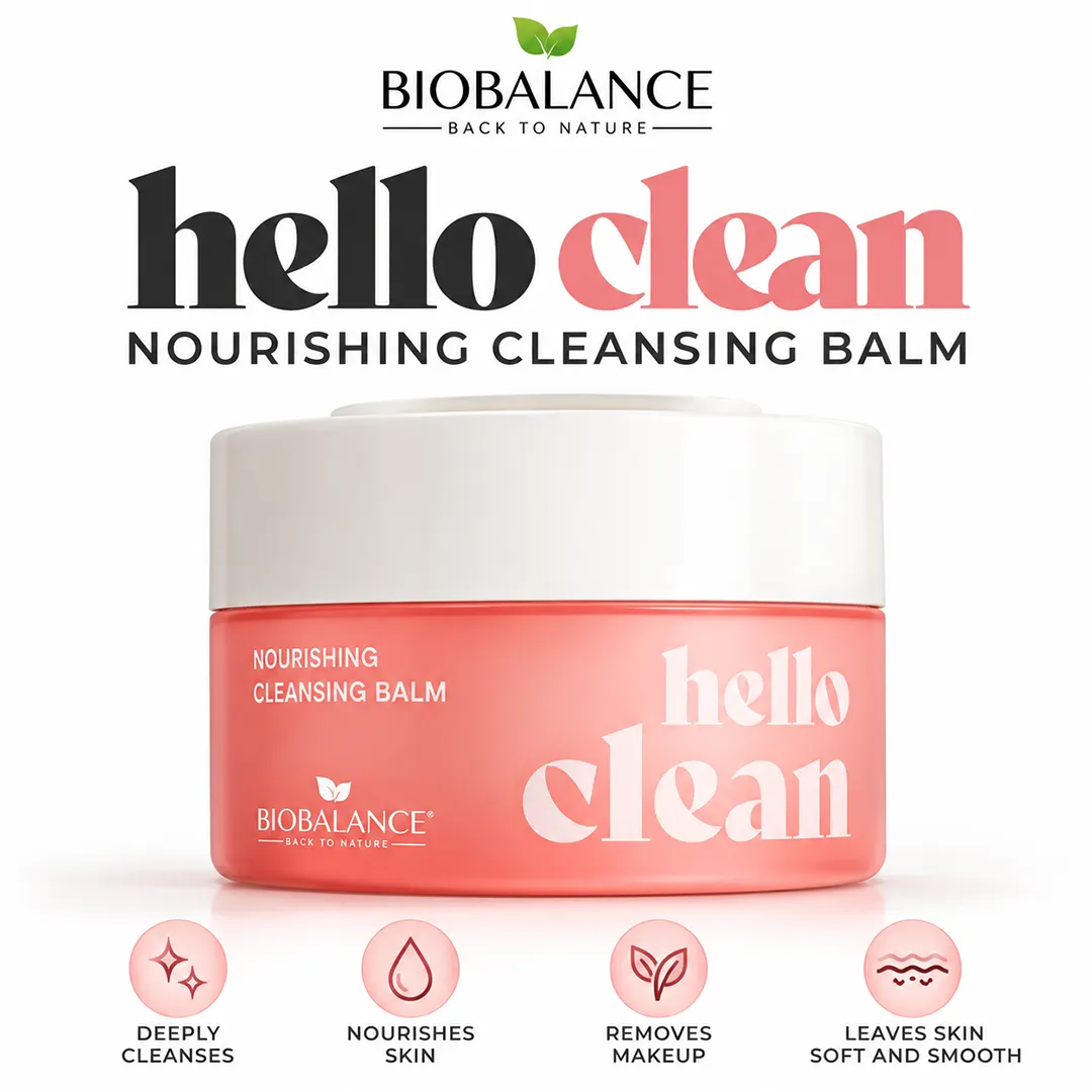 BIO BALANCE HELLO CLEAN CLEANSING BALM NOURISHING 100ML