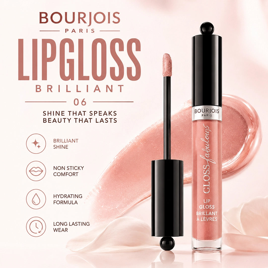 BOURJOIS LIPGLOSS BRILLIANT 06