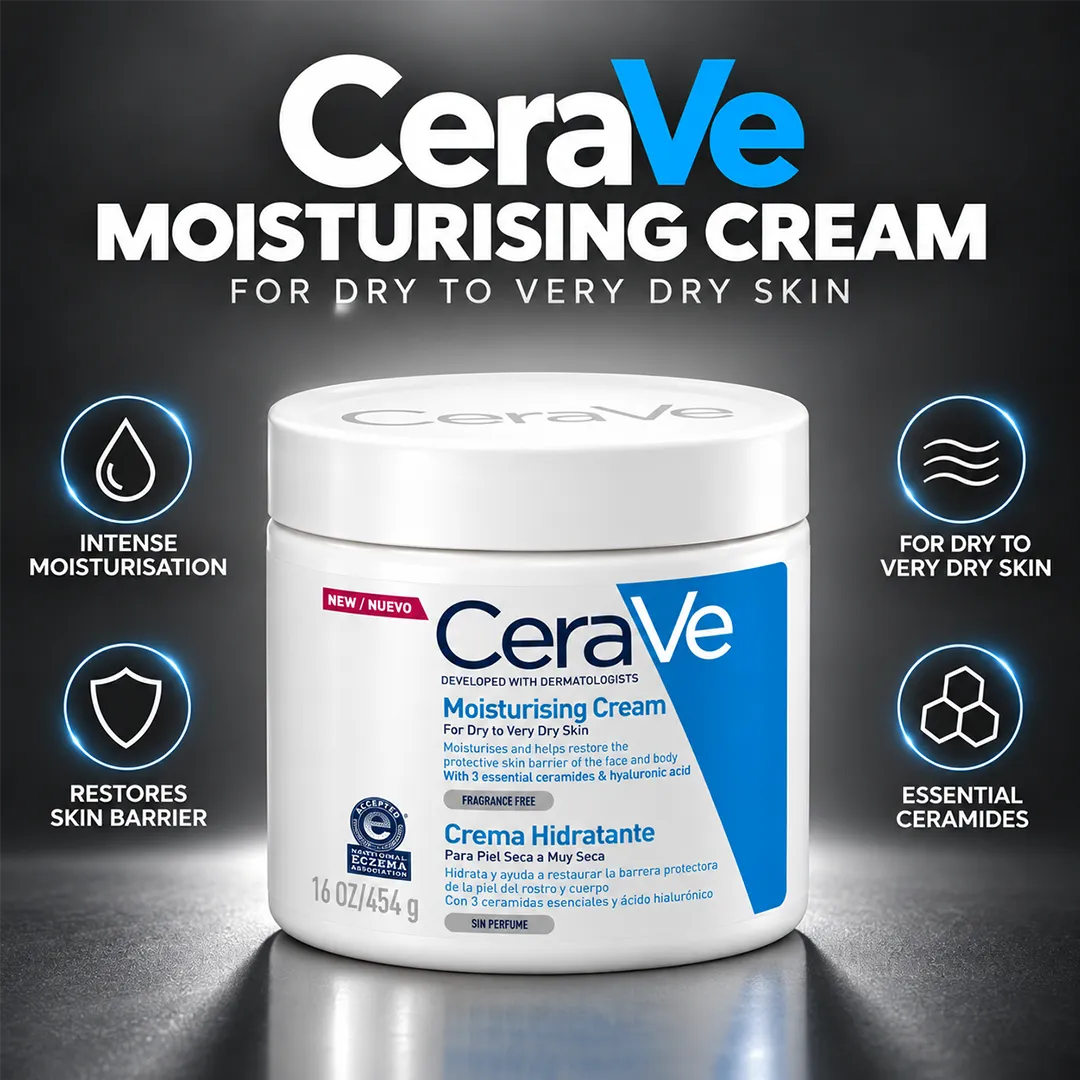 CERAVE UK MOISTURISING CREAM 454GM