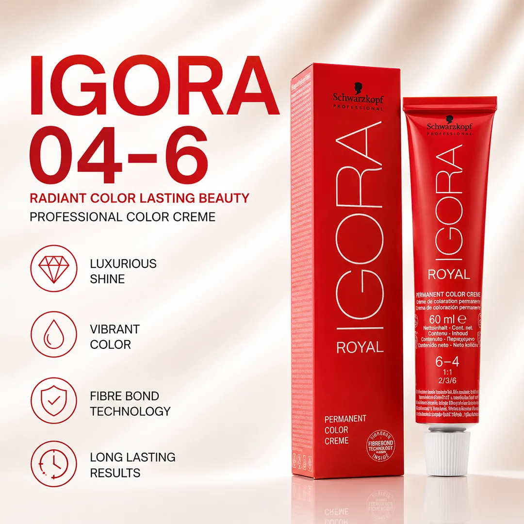 IGORA HAIR COLOR 04 6