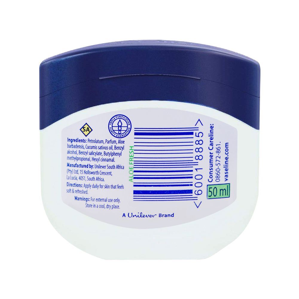 VASELINE AFRICA JELLY 50ML ALOE FRESH