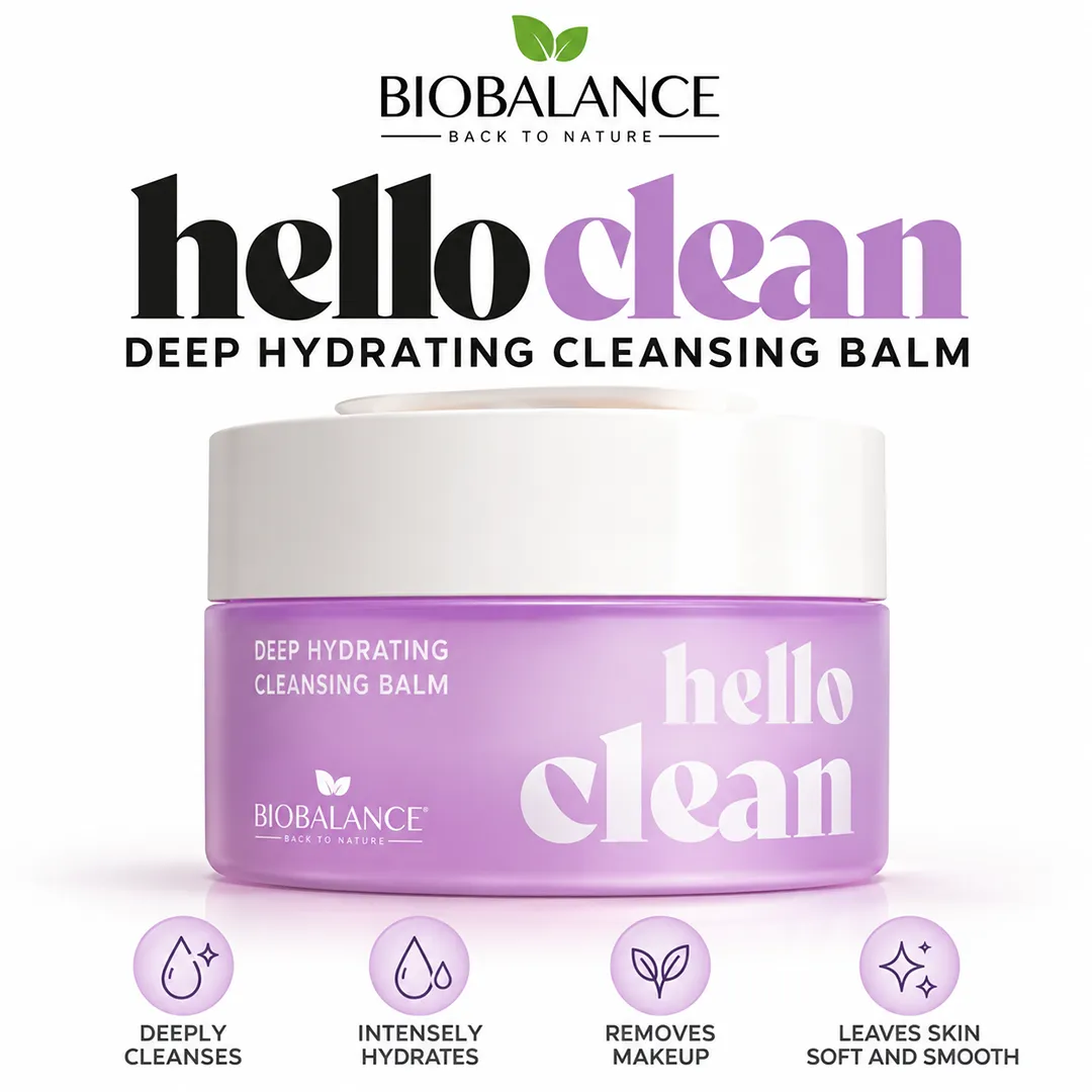 BIO BALANCE HELLO CLEAN CLEANSING BALM DEEP HYDRATION 100ML