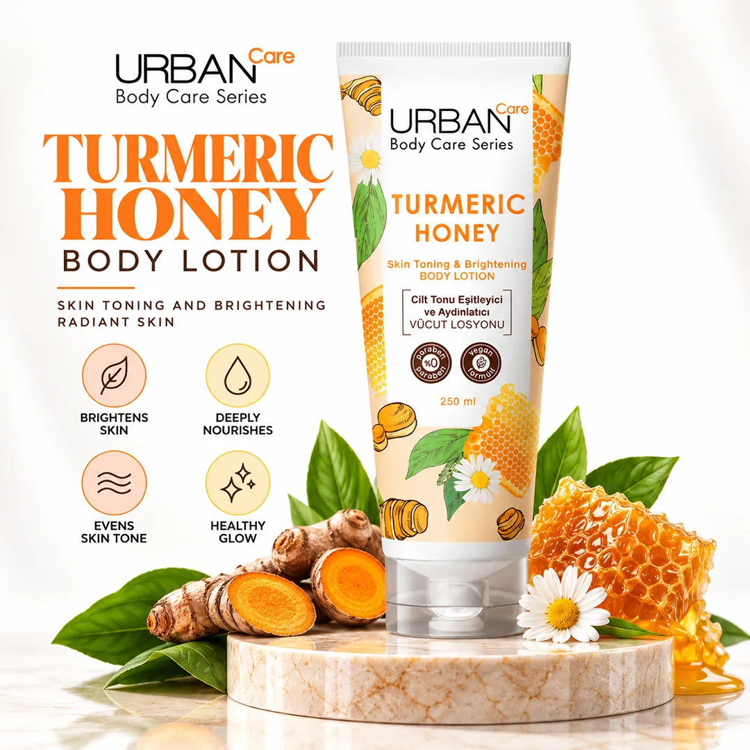 URBAN CARE TURMERIC HONEY BODY LOTION 250ML