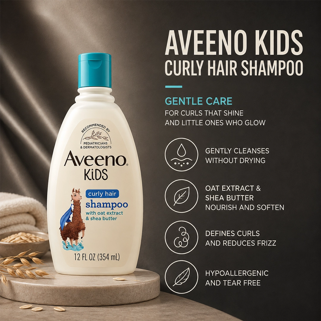 AVEENO BABY CURLY HAIR SHAMPOO 354ML