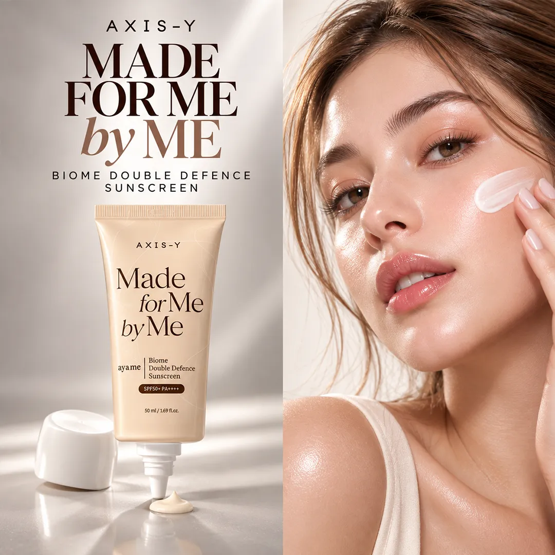 AXIS Y BIOME DOUBLE DEFENSE SUNSCREEN SPF50 50ML
