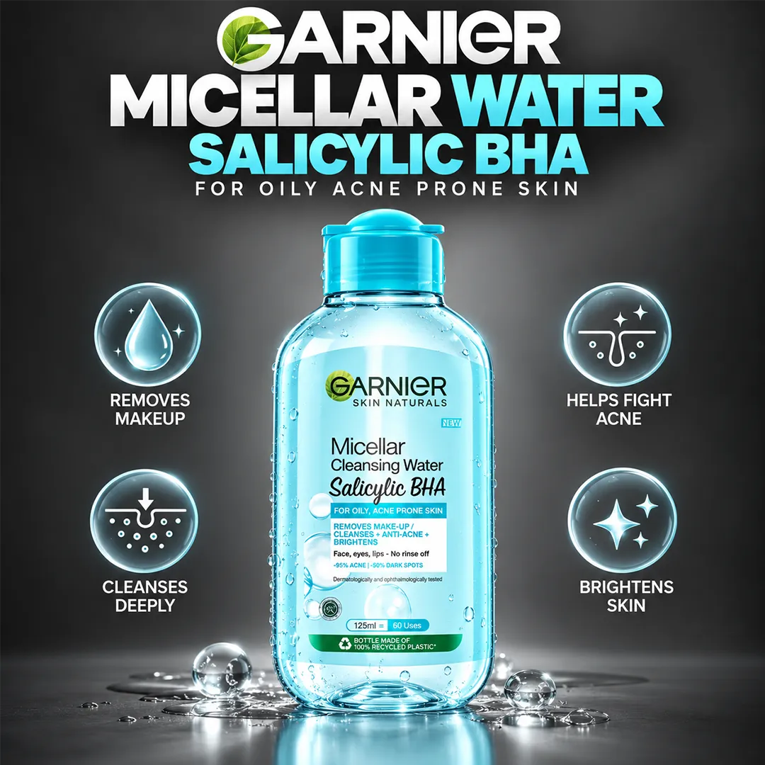 GARNIER MICELLAR WATER SALICYLIC 125ML