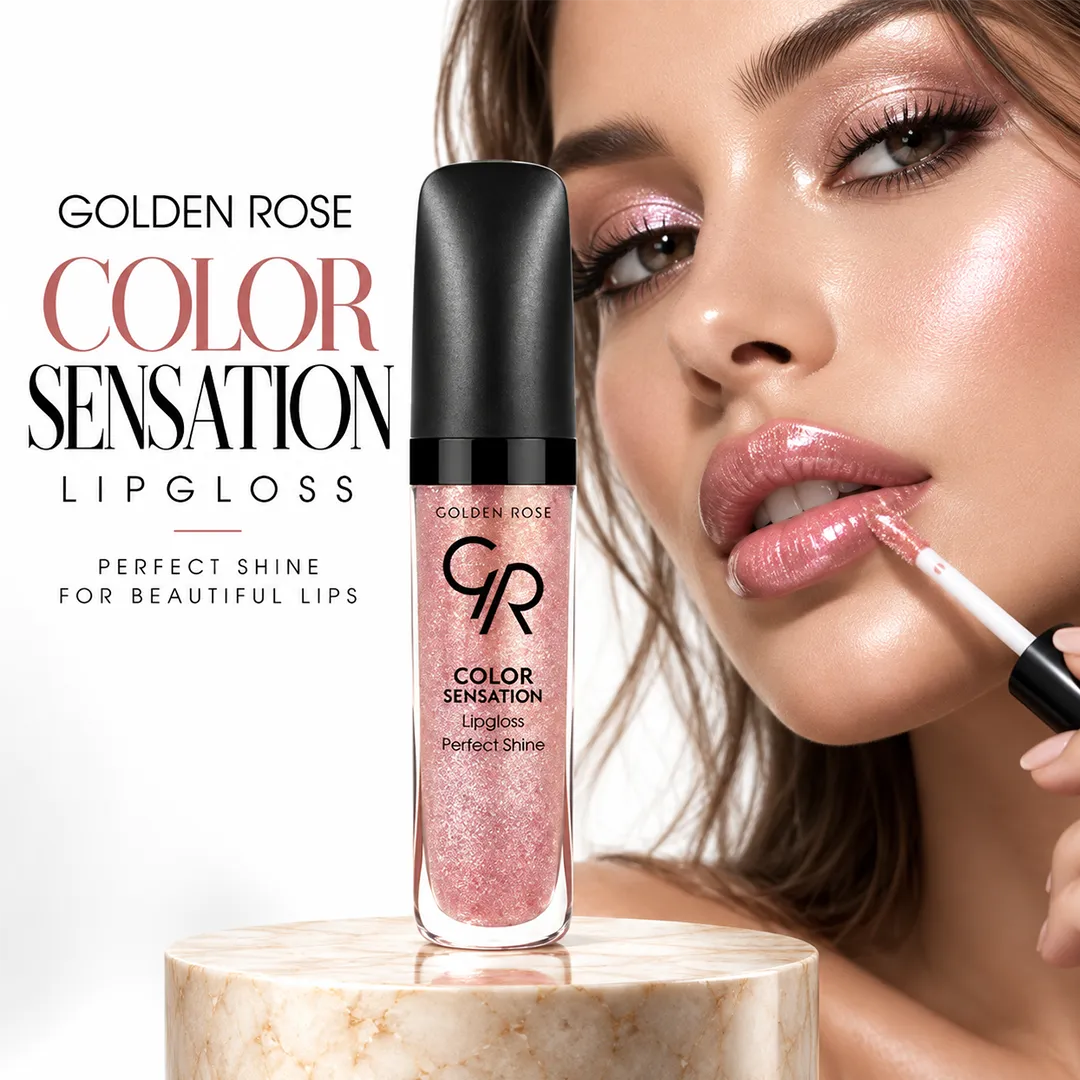 GOLDEN ROSE LIPGLOSS COLOR SENSATION 105