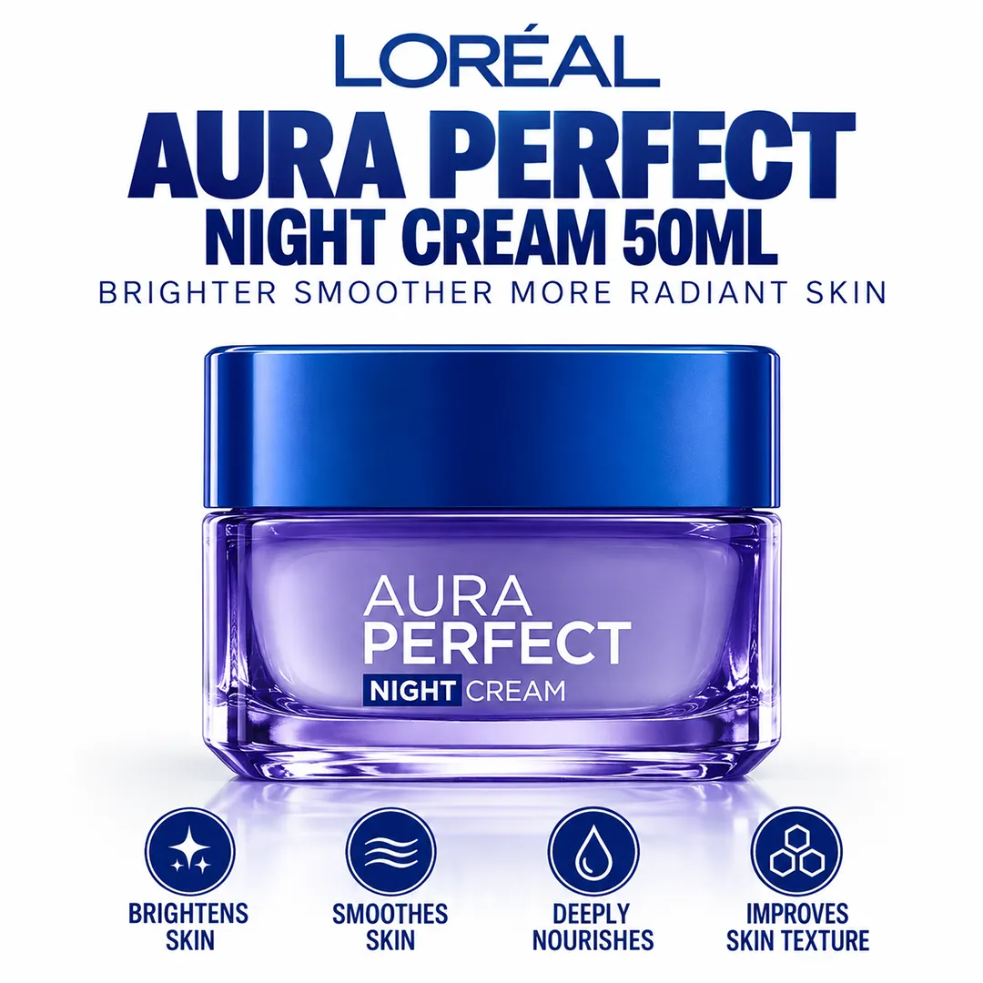 LOREAL AURA PERFECT NIGHT CREAM 50ML