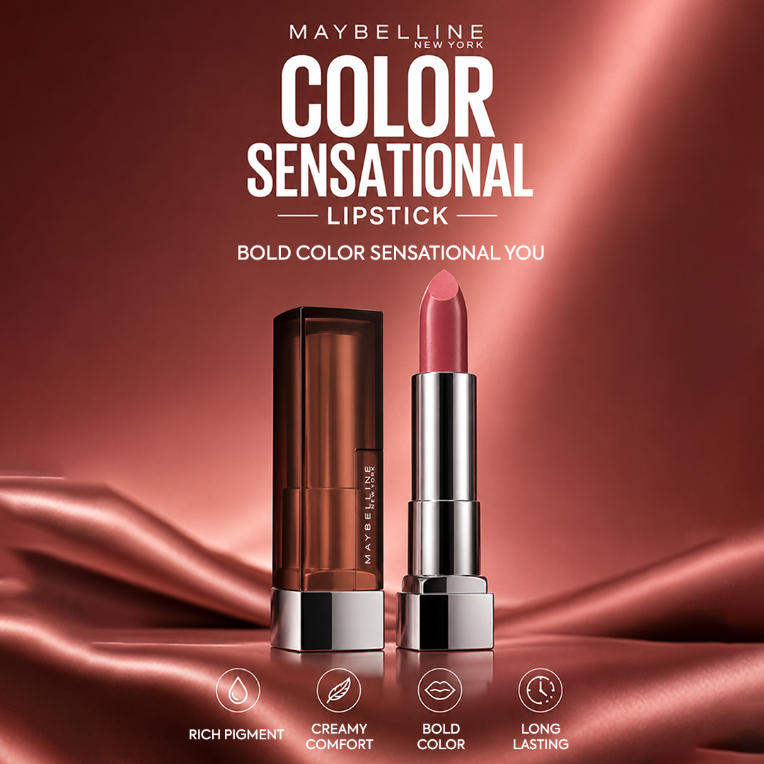 MAYBELLINE COLOR SENSATIONAL LIPSTICK