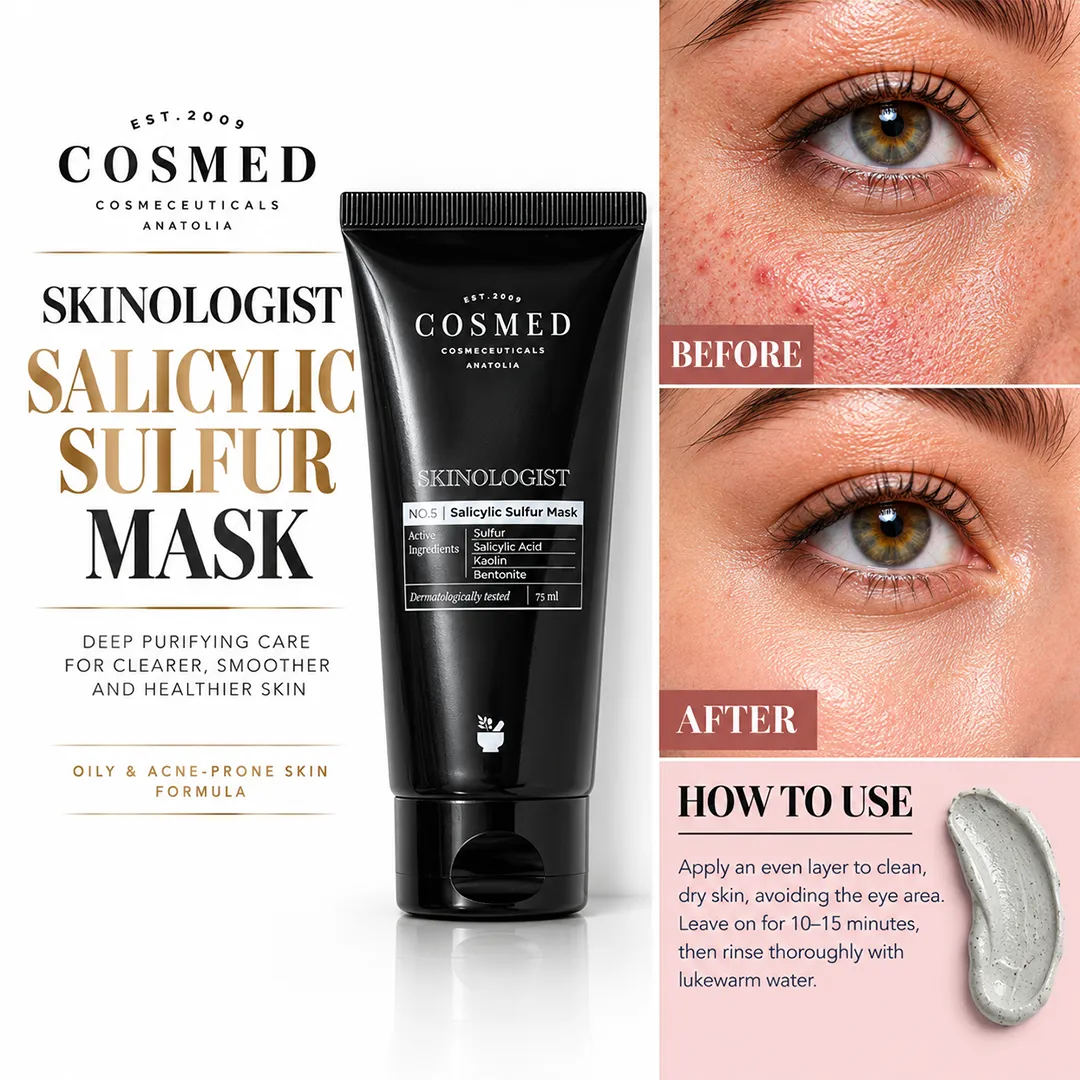 COSMED SKINOLOGIST SALICYLIC SULFUR MASK 75ML
